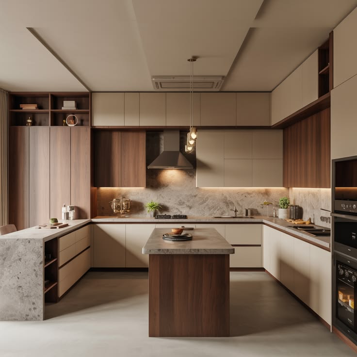 luxury modular kitchen by alankaar interiors